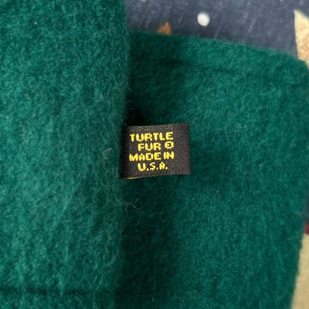 Turtle Fur Green Poly Fleece Winter Fashion Headband Women’s O/S